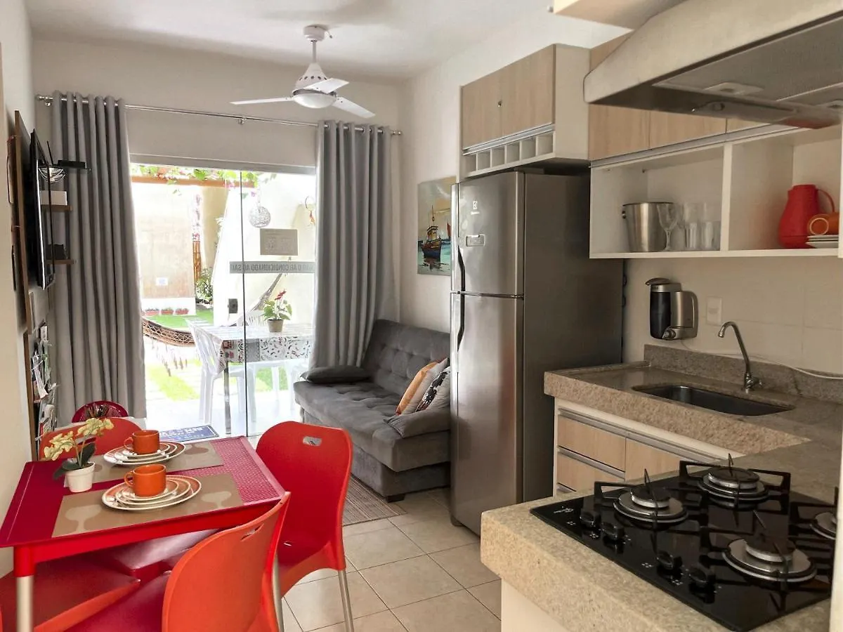 Apartment Pedacinho do Paraíso: Beachfront Condo with Gourmet Area Porto Seguro